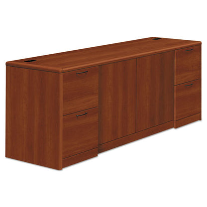 10700 Series Credenza W/doors, 72w X 24d X 29.5h, Cognac