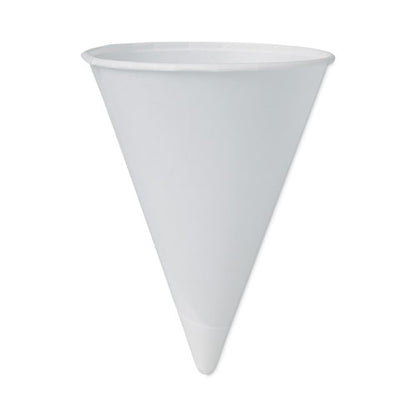 Cone Water Cups, Cold, Paper, 4 Oz, White, 200/pack