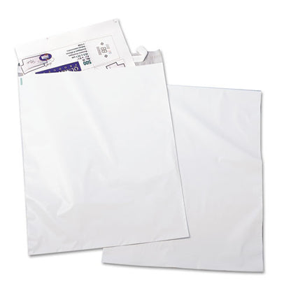 Redi-strip Poly Mailer, #6, Square Flap, Redi-strip Adhesive Closure, 14 X 19, White, 100/pack