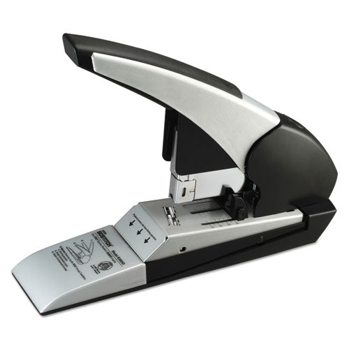 Auto 180 Xtreme Duty Automatic Stapler, 180-sheet Capacity, Silver/black