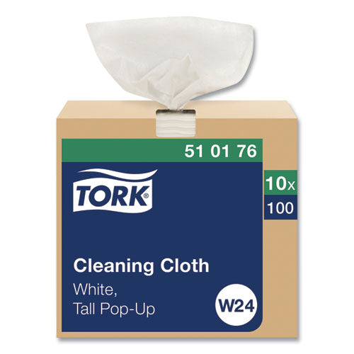 Cleaning Cloth, 8.46 X 16.13, White, 100 Wipes/box, 10 Boxes/carton