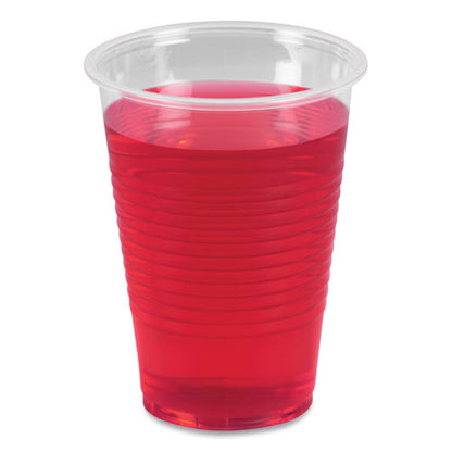 Translucent Plastic Cold Cups, 9 Oz, Polypropylene, 100 Cups/sleeve, 25 Sleeves/carton