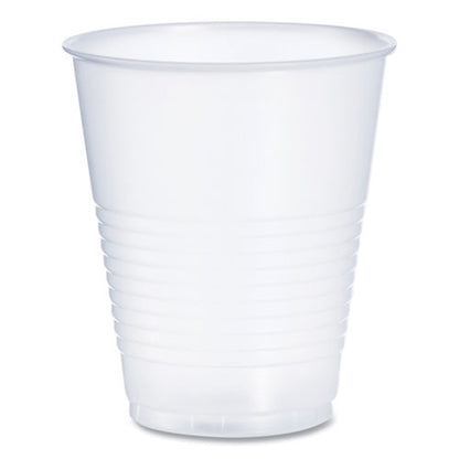 High-impact Polystyrene Squat Cold Cups, 12 Oz, Translucent, 50 Cups/sleeve, 20 Sleeves/carton