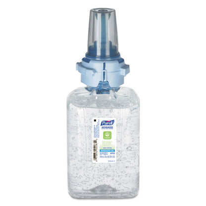 Advanced Hand Sanitizer Green Certified Gel Refill, For Adx-7 Dispensers, 700 Ml, Fragrance-free, 4/carton