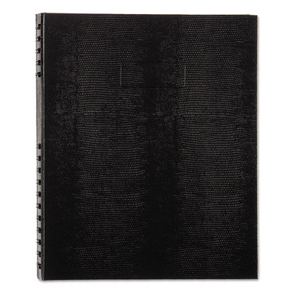 Notepro Notebook, 1-subject, Medium/college Rule, Black Cover, (75) 11 X 8.5 Sheets