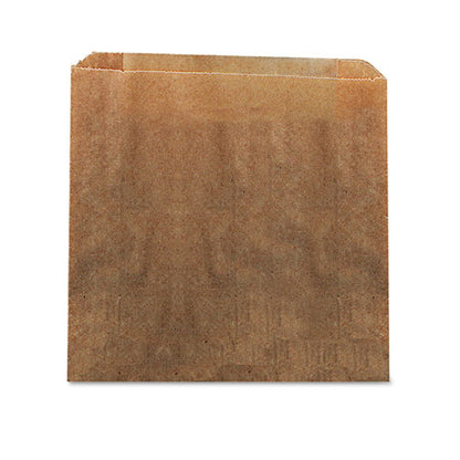 Waxed Kraft Liners, 10.5" X 9.38", Brown, 250/carton