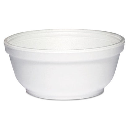 Foam Bowls, 8 Oz, White, 50/pack, 20 Packs/carton