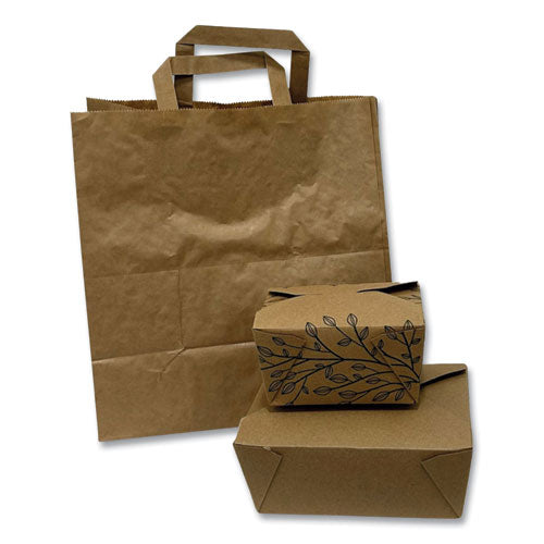 Kraft Paper Bags, 11 X 7 X 12, Kraft Brown, 250/carton