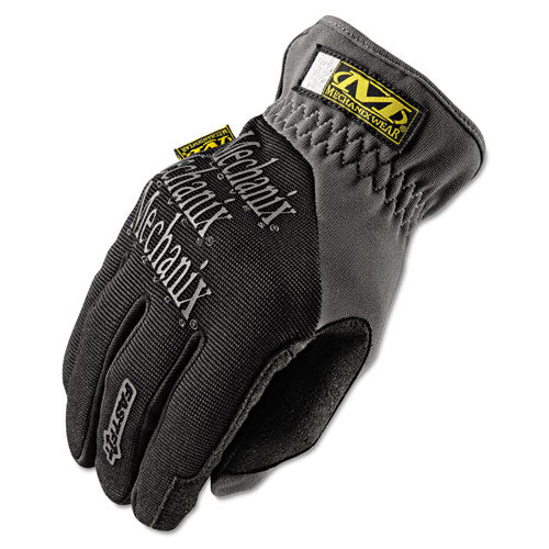 Fastfit Work Gloves, Black, Medium