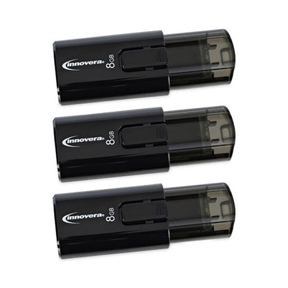 Usb 3.0 Flash Drive, 8 Gb, 3/pack