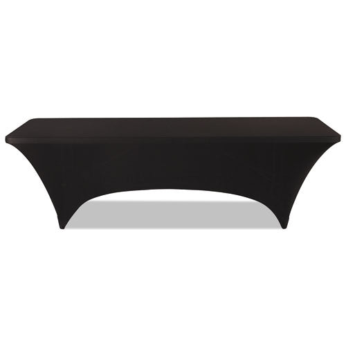 Igear Fabric Table Cover, Polyester/spandex, 30" X 96", Black