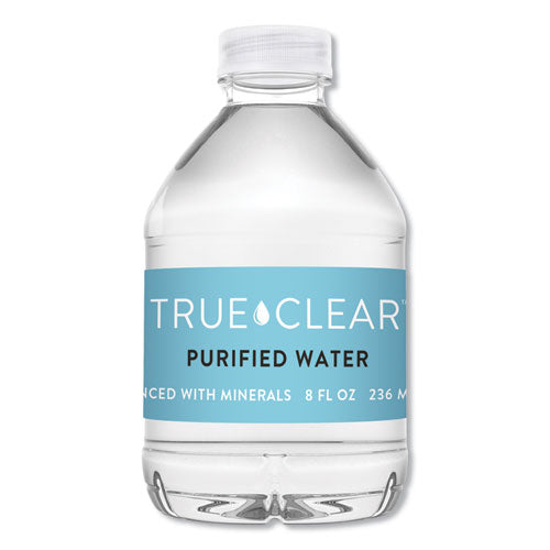 Purified Bottled Water, 8 Oz Bottle, 24 Bottles/carton