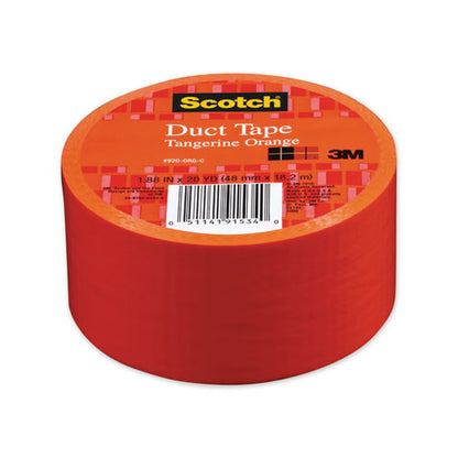 Duct Tape, 1.88" X 20 Yds, Tangerine Orange