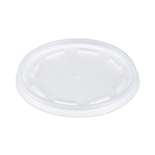 Plastic Lids, Fits 12 Oz To 24 Oz Foam Cups, Vented, Translucent, 100/pack, 10 Packs/carton