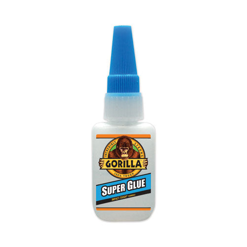 Super Glue, 0.53 Oz, Dries Clear, 4/carton