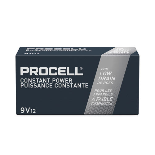 Professional Alkaline 9v Batteries, 12/box