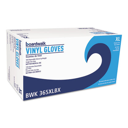 General Purpose Vinyl Gloves, Powder/latex-free, 2.6 Mil, X-large, Clear, 100/box, 10 Boxes/carton