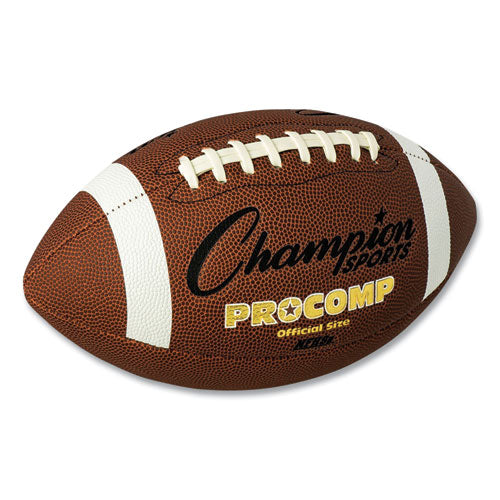 Pro Composite Football, Official Size, Brown