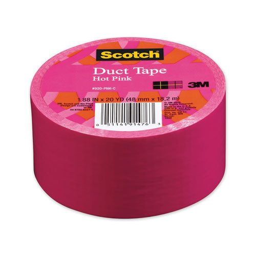 Duct Tape, 1.88" X 20 Yds, Hot Pink