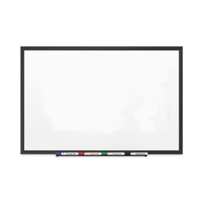 Classic Series Porcelain Magnetic Dry Erase Board, 36 X 24, White Surface, Black Aluminum Frame