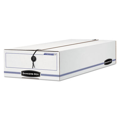 Liberty Check And Form Boxes, 9" X 24" X 6.38", White/blue, 12/carton