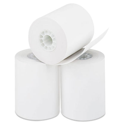 Direct Thermal Printing Paper Rolls, 0.45" Core, 2.25" X 85 Ft, White, 50/carton