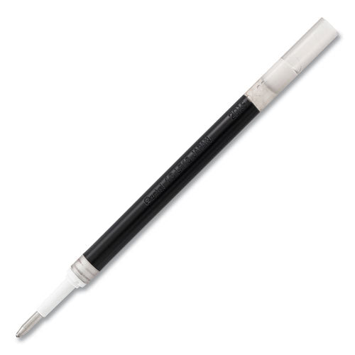 Refill For Pentel Energel Retractable Liquid Gel Pens, Bold Conical Tip, Black Ink