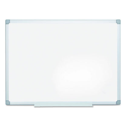 Earth Silver Easy-clean Dry Erase Board, Reversible, 48 X 36, White Surface, Silver Aluminum Frame