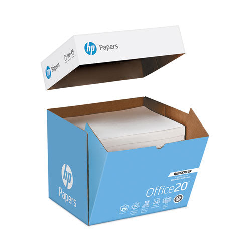 Office20 Paper, 92 Bright, 20 Lb Bond Weight, 8.5 X 11, White, 2, 500/carton