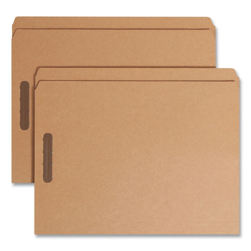 Kraft Fastener Folders, 0.75" Expansion, 2 Fasteners, Letter Size, Kraft Exterior, 50/box