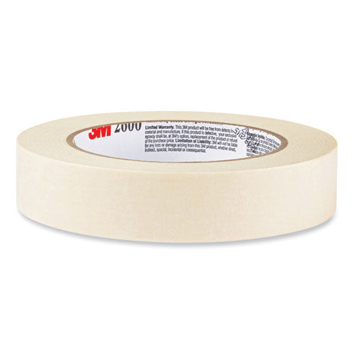 Economy Masking Tape, 3" Core, 1.88" X 60.1 Yds, Tan