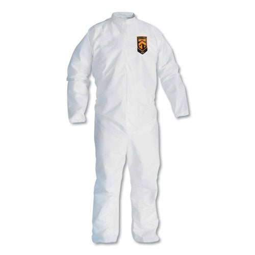 A30 Elastic-back Coveralls, White, X-large, 25/carton