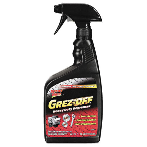 Grez-off Heavy-duty Degreaser, 32 Oz Spray Bottle, 12/carton