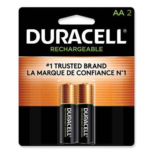 Rechargeable Staycharged Nimh Batteries, Aa, 2/pack