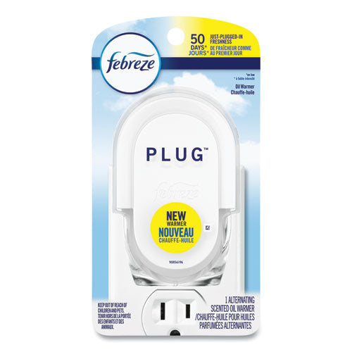 Plug Air Freshener Warmer, 2.5" X 3" X 4", Off White