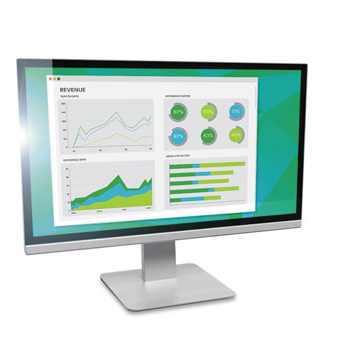 Antiglare Frameless Filter For 24" Widescreen Flat Panel Monitor, 16:10 Aspect Ratio