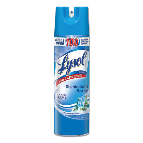 Disinfectant Spray, Spring Waterfall Scent, 19 Oz Aerosol Spray