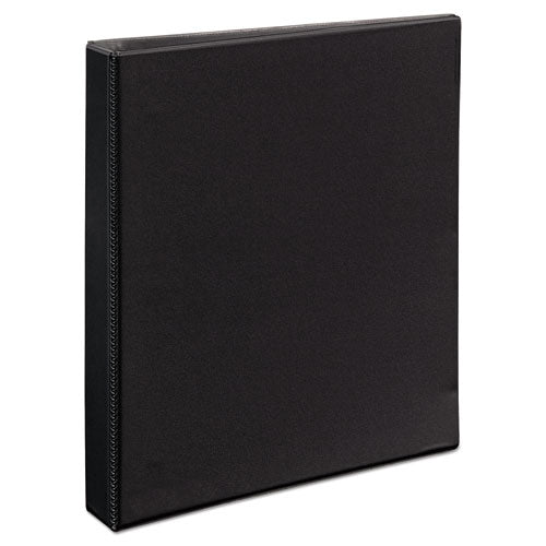 Durable View Binder With Durahinge And Ezd Rings, 3 Rings, 1" Capacity, 11 X 8.5, Black, (9300)