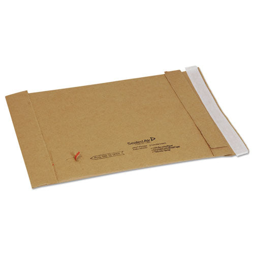 Jiffy Padded Mailer, #1, Paper Padding, Self-adhesive Closure, 7.25 X 12, Natural Kraft, 100/carton