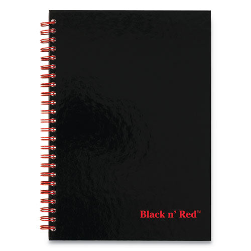 Hardcover Twinwire Notebooks, Scribzee Compatible, 1-subject, Wide/legal Rule, Black Cover, (70) 9.88 X 6.88 Sheets