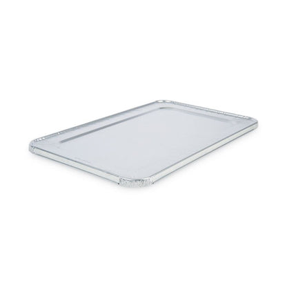 Aluminum Steam Table Pan Lids, Fits Full-size Pan, Deep,12.88 X 20.81 X 0.63, 50/carton