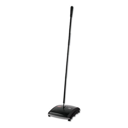 Dual Action Sweeper, 44" Steel/plastic Handle, Black/yellow