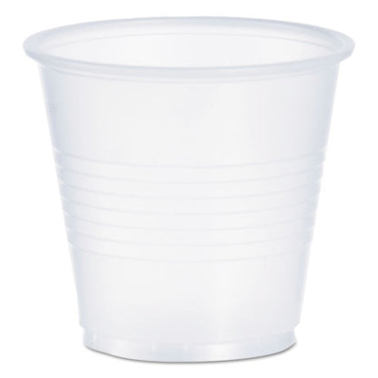 High-impact Polystyrene Cold Cups, 3.5 Oz, Translucent, 100/pack