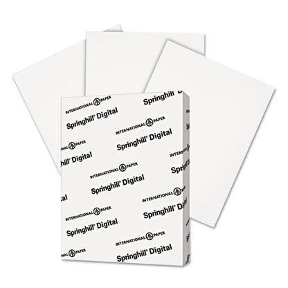 Digital Index White Card Stock, 92 Bright, 90 Lb Index Weight, 8.5 X 11, White, 250/pack