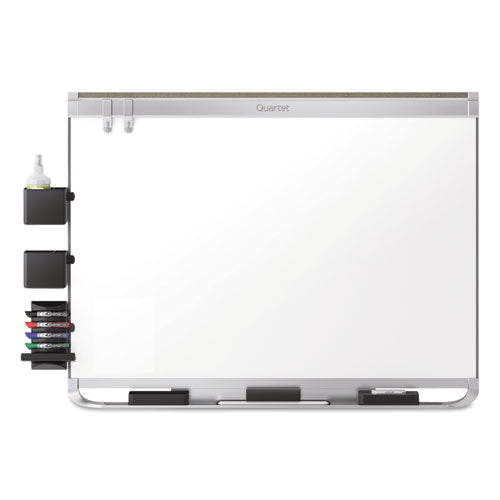 Prestige 2 Duramax Magnetic Porcelain, 96 X 48, White Surface, Silver Aluminum/plastic Frame