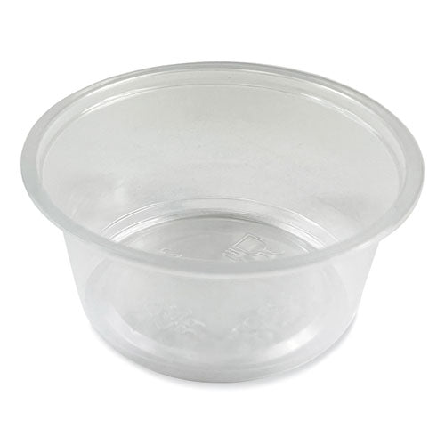 Souffle/portion Cups, 3.25 Oz, Polypropylene, Translucent, 2,500/carton