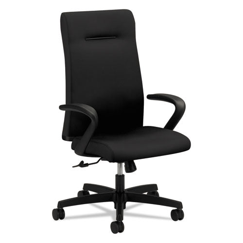 Ignition Series Executive High-back Chair, Supports Up To 300 Lb, 17" To 21" Seat Height, Black