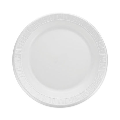 Quiet Classic Laminated Foam Dinnerware, Plate, 9", White, 125/pack, 4 Packs/carton