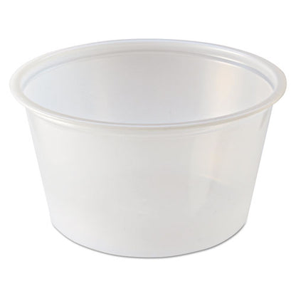 Portion Cups, 2 Oz, Clear, 250 Sleeves, 10 Sleeves/carton