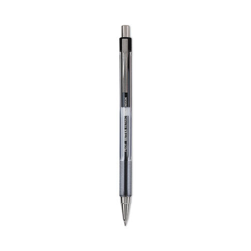 Better Ballpoint Pen, Retractable, Medium 1 Mm, Black Ink, Smoke Barrel, Dozen